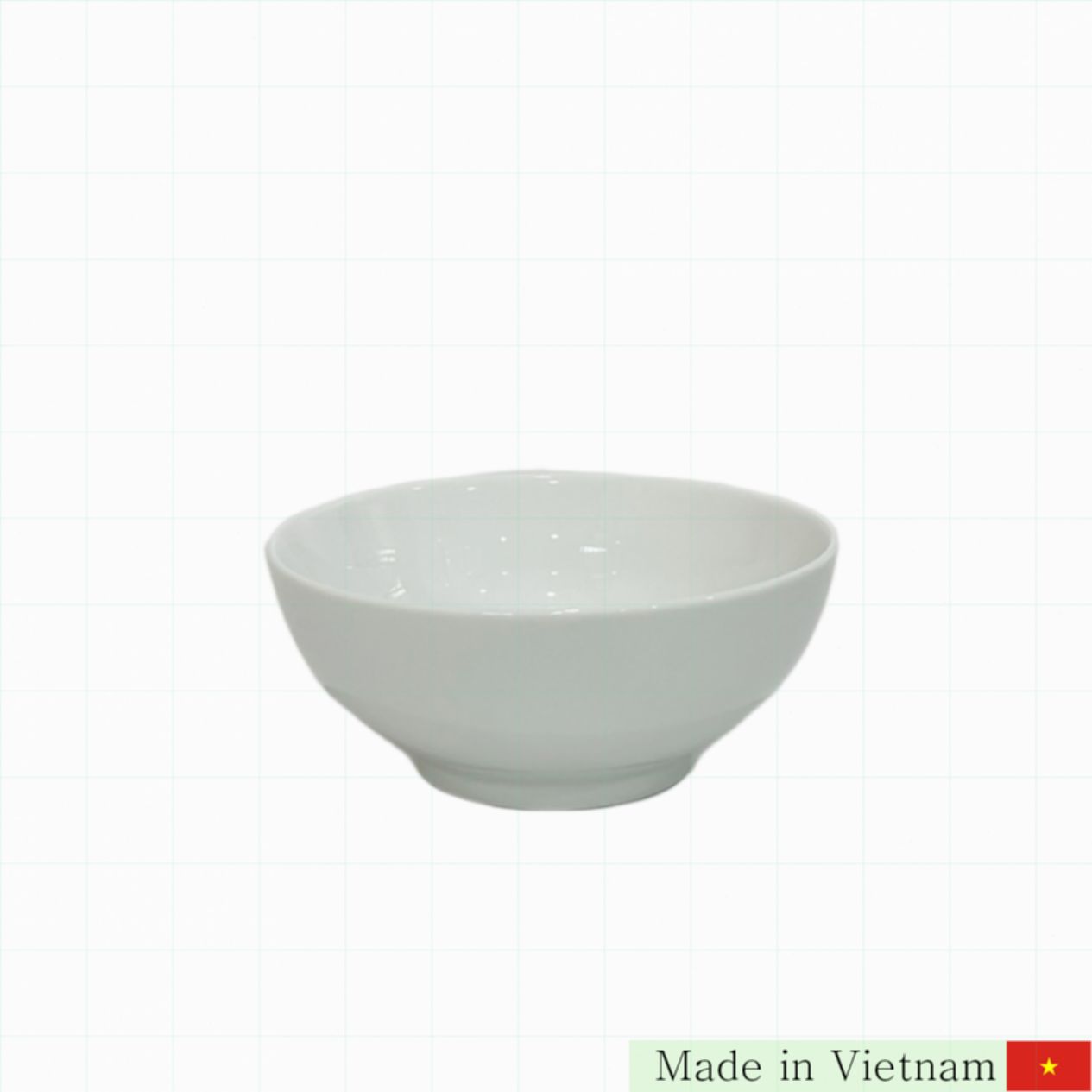 다용도 백색 전통 도자기 대접 14~20cm 세트 