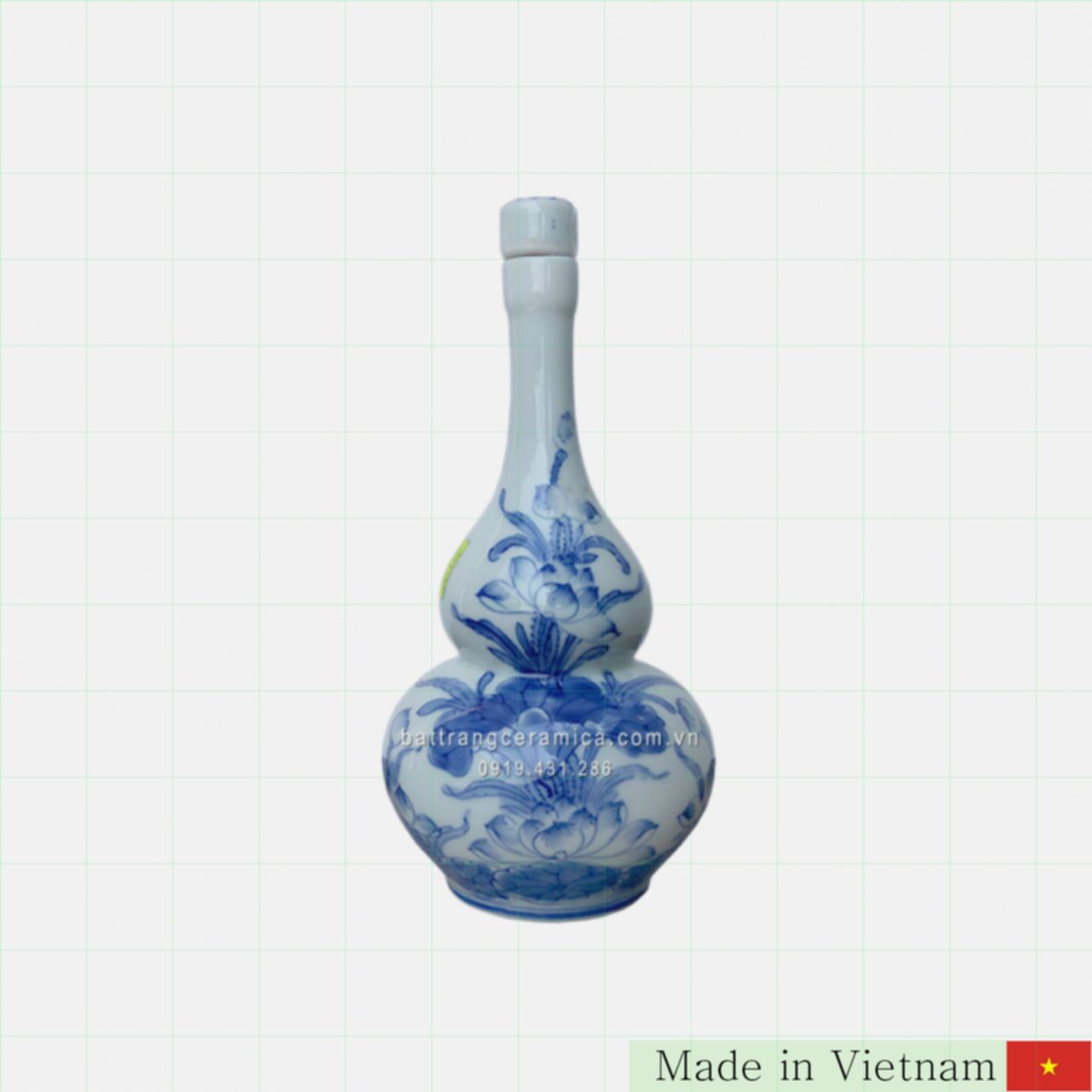 20cm 바트랑 청자 주전자 전통 장인 선물 기념품 인기 