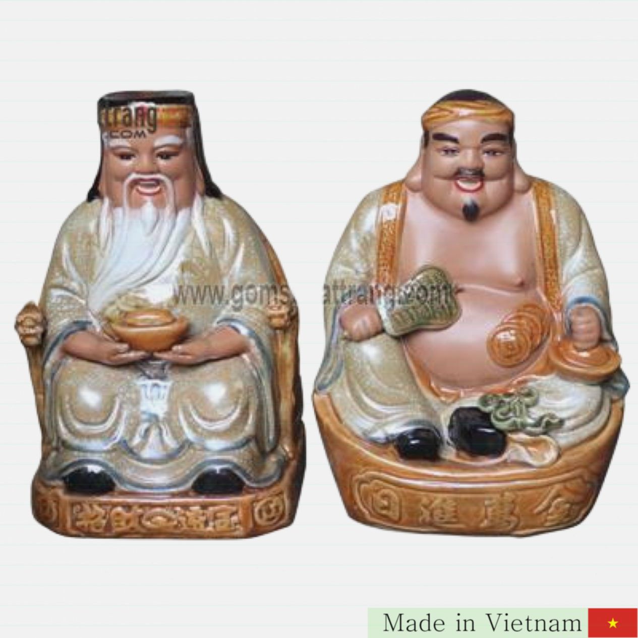 22cm 바트짱 토기 부적 재물 신상 