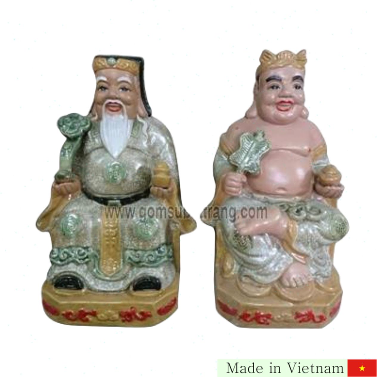 30cm 부적 바트짱 토지신 부처상 명품 전통품 