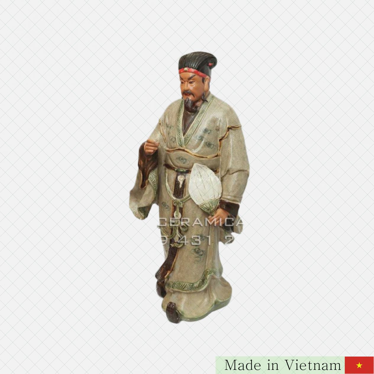 40cm 고급 균열 무늬 반트랑 공명 조각상 