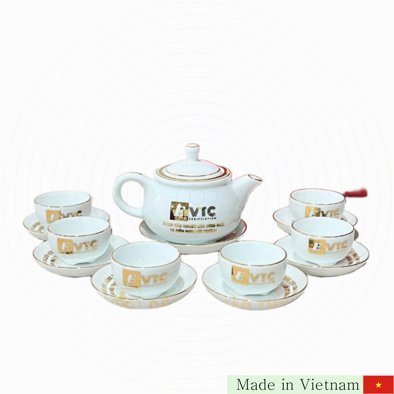 ACVK22 500ml 백자 주전자 세트 고급 전통 도자기 선물세트 