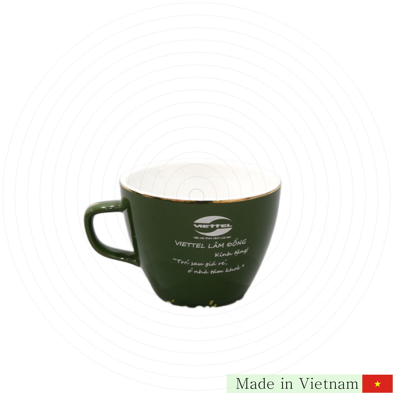 맞춤 디자인 230ml 도자기 컵 바트짱 제조 