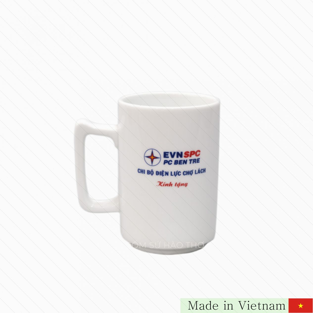 500ml 대형 손잡이 도자기 컵 고급 광택 빛나는 
